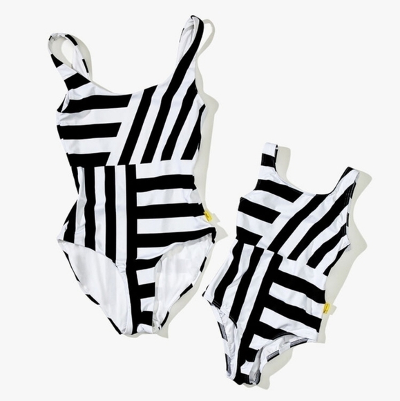 soulcycle Other - NWT Onia x Soulcyle Kelly Stripe Swimsuit Size S